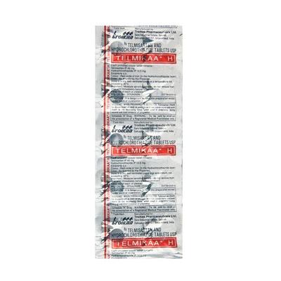 Telmikaa H 40/12.5mg Tablet 10'S - Hypertension-Ang