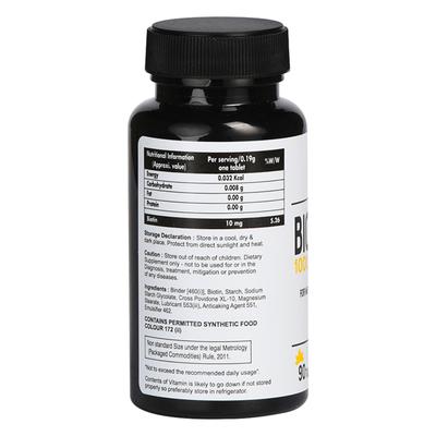 PAX Naturals Biotin 10000 mcg Tablet 90's - Hair & Skin