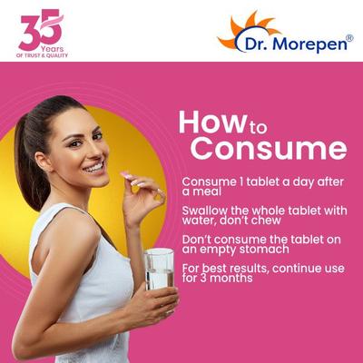 Dr. Morepen Biotin+ Tablet 60's - Hair & Skin