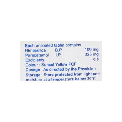 NIMUCET Tablet 10's - Pain relief-Nsa