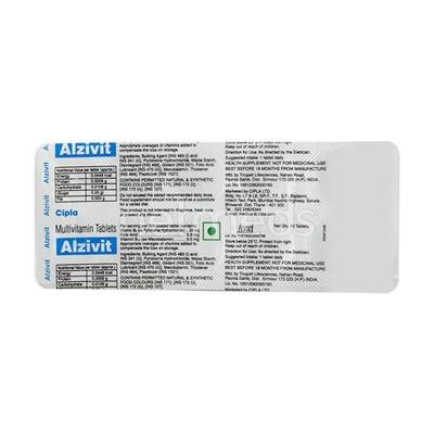 Alzivit Tablet 10'S - Supplements-Vam
