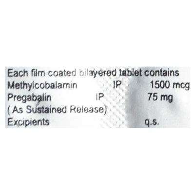 GABAFIX MSR 75 Tablet 10's - Neuropathic Pain-Dru