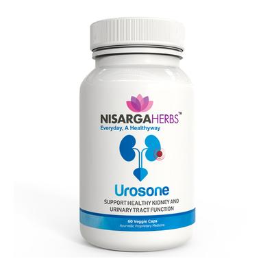 NisargaHerbs Urosone Veggie cap 60's - Speciality Medicines
