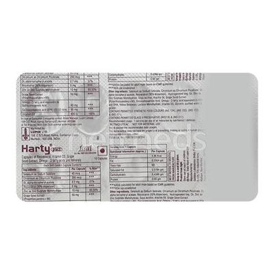 Harty Plus Capsule 10'S - Supplements-Vam