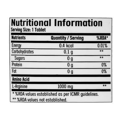 GNC L-Arginine 1000 mg Caplet 90's - Amino Acids