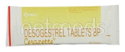 Cerazette Tablet 28'S - Contraception-Ora