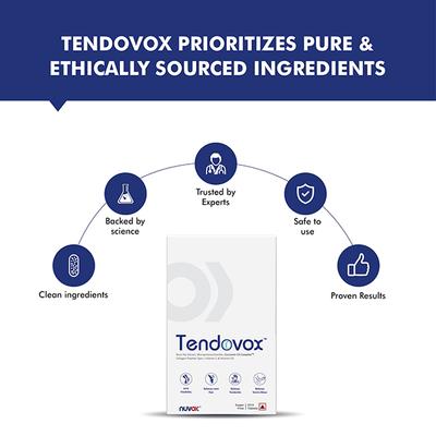 Nuvox Tendovox Sugar Free Tablet 30's - Calcium And Minerals