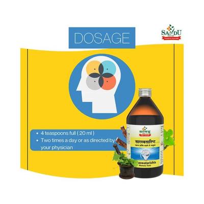 Sandu Saraswatarishta Tonic 450 ml - Speciality Medicines