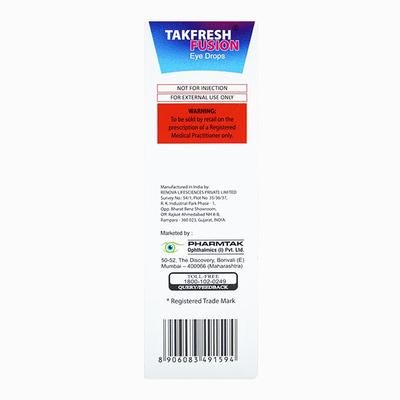 TAKFRESH FUSION Eye Drops 10ml - Dry Eye-Olt