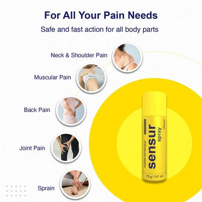 Integrace Sensur Spray 107ml - Pain Relief (Ayush)