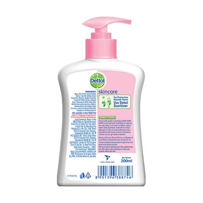 Dettol Liquid Handwash - Skincare 200 ml + Free Dettol Liquid Handwash Refill - Skincare (Pack of 2 x 175 ml) - Hand Wash & Soaps