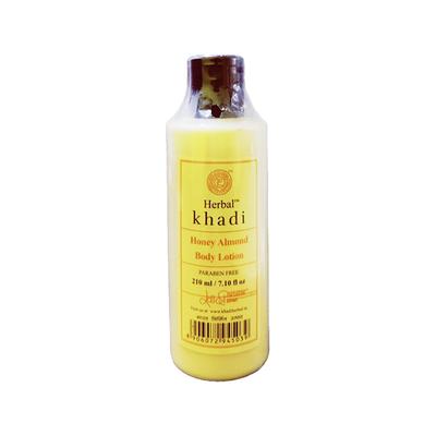 Khadi Herbal Body Lotion - Honey & Almond 210 ml - Personal Care (Ayush)