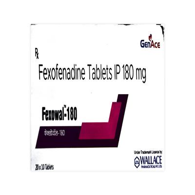 FEXOWAL 180 Tablet 10's - Allergies-Ant