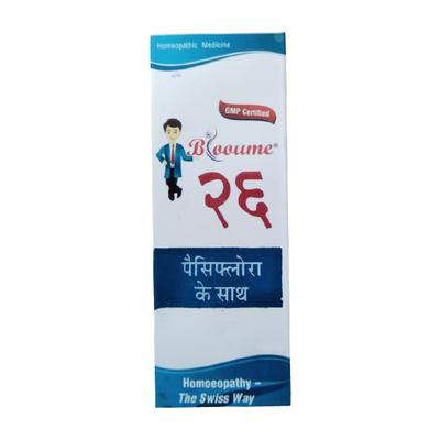 Bioforce Blooume 26 with passiflora Drops 30 ml - Homeopathic Drops