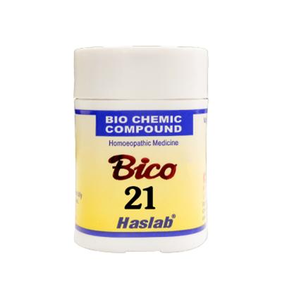 Haslab Bico 21 Biochemic Compound Tablet 550 gm - Bio-Chemic