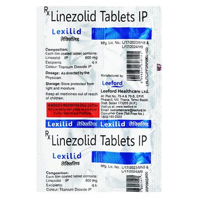 Lexilid Tablet 4'S - Bacterial Infections-OAB