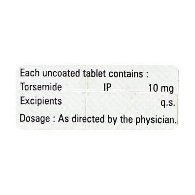 TORWISE 10 Tablet 10's - Hypertension-Diu