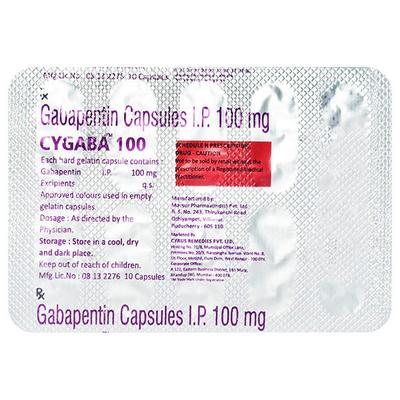 CYGABA Capsule 10's - Neuropathic Pain-Dru