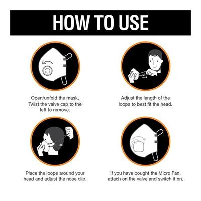 Dettol Siti Shield Air-Pollution Smart Mask - N95 (L) - Face Masks