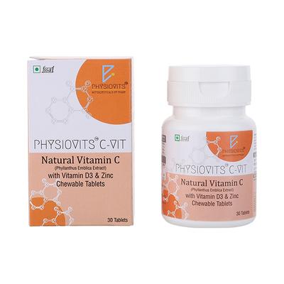 Physiovits C-VIT Natural Vitamin-C Tablet 30's - Vitamin C