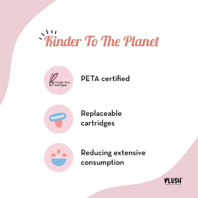 Plush Body Hair Removal Razor For Women 1's - Hair Removal Accessories