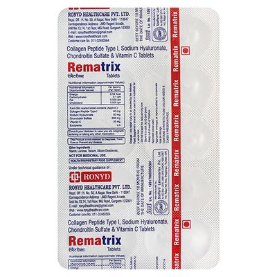 REMATRIX Tablet 10's - Supplements-Vam