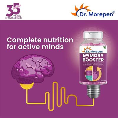 Dr. Morepen Memory Focus & Mood Tablet 60's - Vital Health