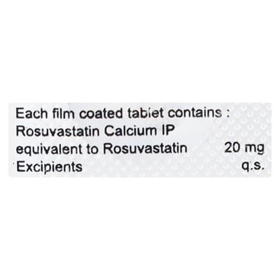 STATPURE 20mg Tablet 10's - High Cholesterol-Dys