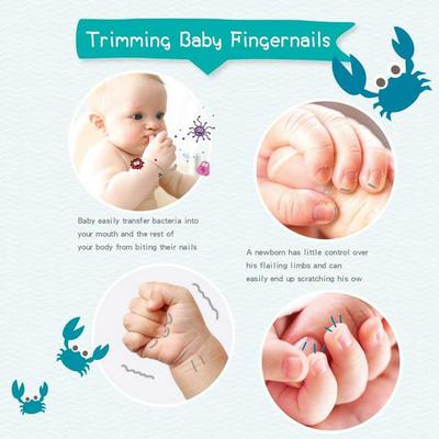 Farlin Fish Shape Nail Clipper - Green 1's - Baby Grooming