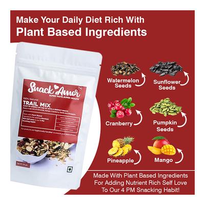 Snack Amor Trail Mix 100 gm - Nutritional Bars