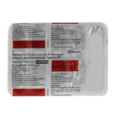 MYGAIN PRO SR 2 FORTE Tablet 10's - Diabetes-Ant