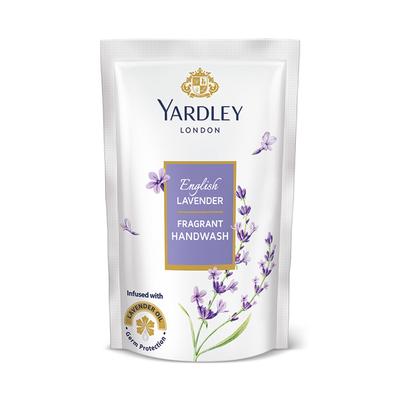 Yardley English Lavender Fragrant Handwash Liquid - Refill Pouch 180 ml - Hand Wash & Soaps