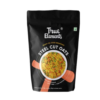 True Elements Steel Cut Oats 500 gm - Nutritional Bars