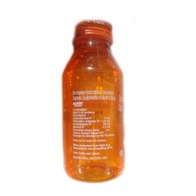 ALKOF COUGH ORANGE Syrup 60ml - Cough And Cold-Cou