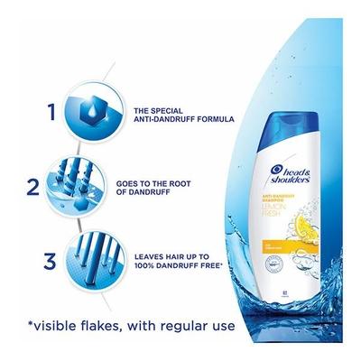 Head & Shoulder Lemon Fresh Shampoo 360 ml - Shampoos