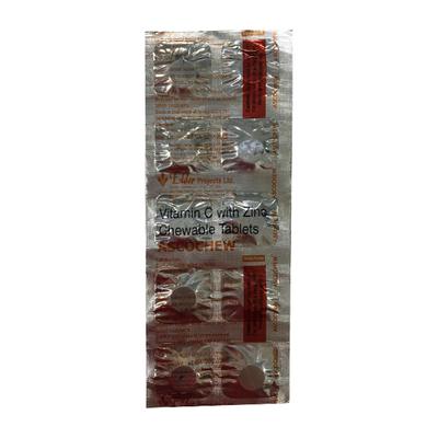 ASCOCHEW ORANGE FLAVOUR Chewable Tablet 10's - Supplements-Vam