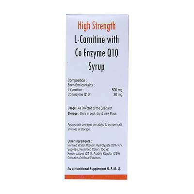 Q CARNI 10 Syrup 150ml - Supplements-Sup