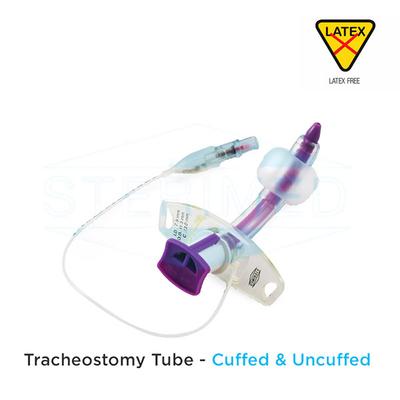 Sterimed Tracheostomy Tube Cuffed (SMD 702C) (3.5 mm) 1's - Catheters & Tubes
