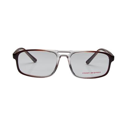 Vision Express 29495 Grey Aviator Eyeglasses (Including Anti-Reflective Coating Lens) 1's - Wearables Eye Glasses