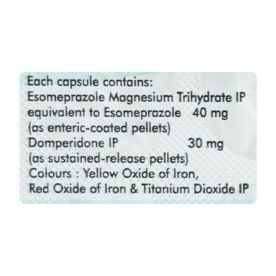 Esofag D Capsule 10'S - Ulcer/Reflux/Flatulence-Aaa