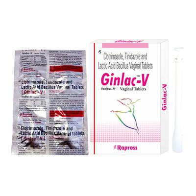 GINLAC V VAGINAL Tablet 4's - Vaginal Conditions-Pre