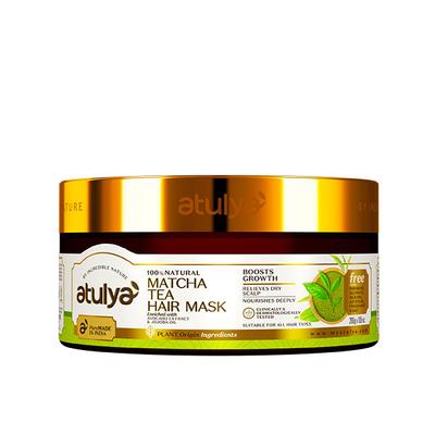 Atulya Matcha Tea Hair Mask 200 gm - Hair Masks & Packs