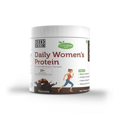 She Need Plant Based Daily Women's Protein Drink - Chocolate Flavour 300 gm - Protein Drink