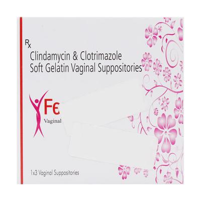 FEMICLO V Suppositorie 3's - Fungal Infections-Anf