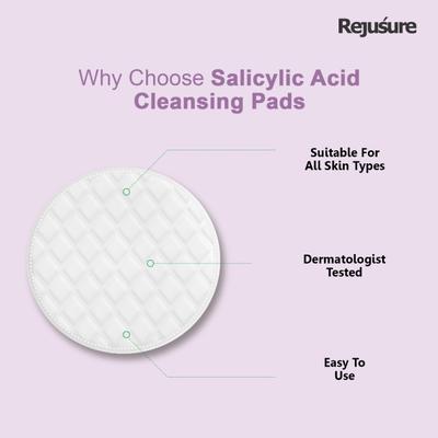 Rejusure 1.4% Salicylic Acid Cleaning Pads 25's - Face Wash & Cleansers