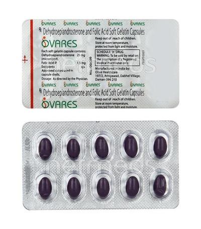 Ovares Capsule 10'S - Hormonal Therapy-Cor