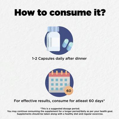 Foresta Organics Menz X Health Vegan Capsule 60's - Speciality Medicines