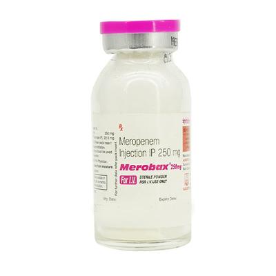 Merobax 250mg Injection 1'S - Bacterial Infections-OBL