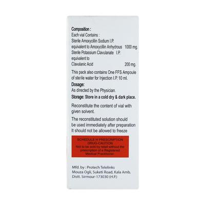 DECIMET CV 1.2gm Injection 1's - Bacterial Infections-Pen