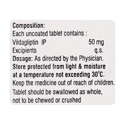 BIOVILDA 50mg Tablet 10's - Diabetes-Ant